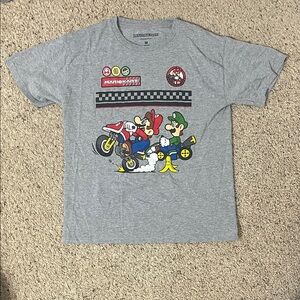 Nintendo Gray Mario Kart T-Shirt